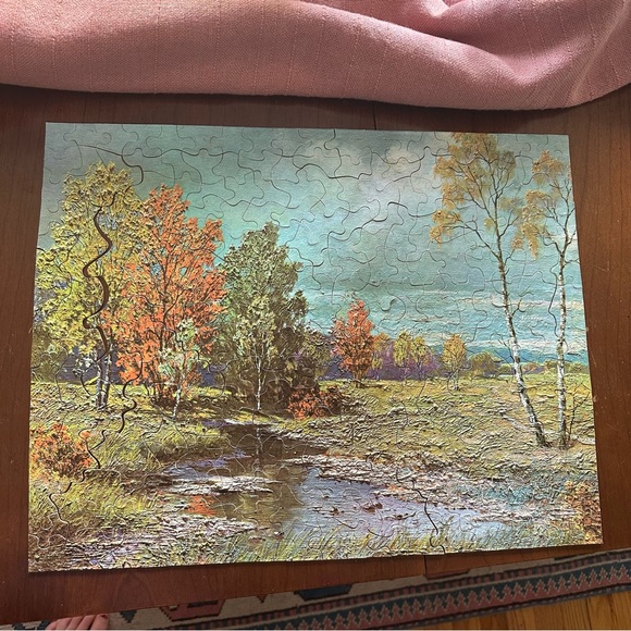 Vintage Guild Jigsaw Puzzle Machine Cut 304 Pieces .29 Cent Version Late Summer - Picture 4 of 11